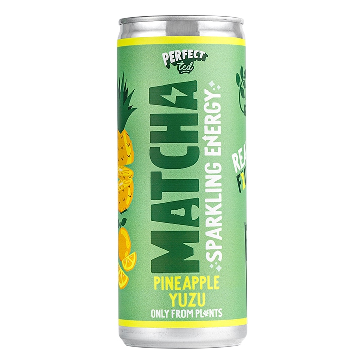 PerfectTed Matcha Pineapple Yuzu Ενεργειακό ποτό 250ml